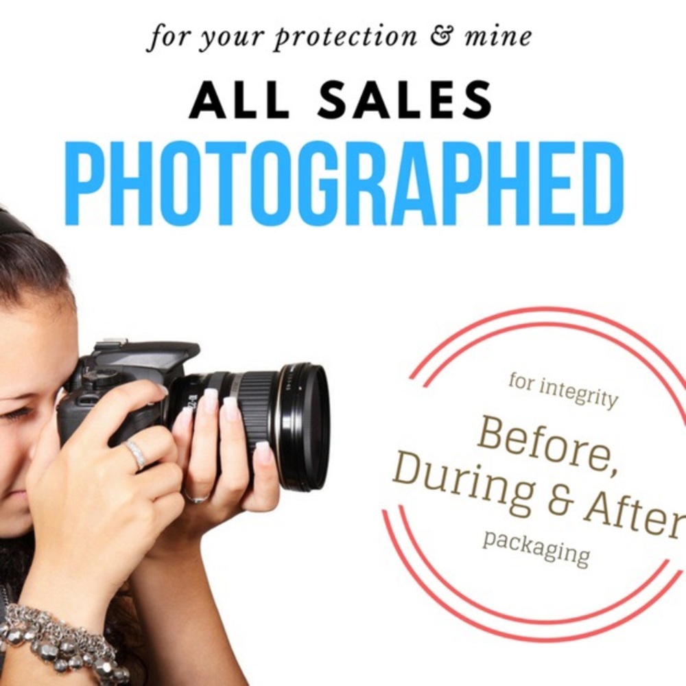 ⭐️All Sales Are Photographed and Recorded⭐️